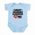 thumbnail image 1 of CafePress - Great Grandma And Grandpa Love Me Infant Bodysuit - Baby Light Bodysuit, Size Newborn - 24 Months, 1 of 4