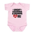 thumbnail image 1 of CafePress - Great Grandma And Grandpa Love Me Infant Bodysuit - Baby Light Bodysuit, Size Newborn - 24 Months, 1 of 4