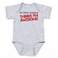 thumbnail image 1 of CafePress - Great Grandma Awesome Infant Bodysuit - Cute Infant Bodysuit Baby Romper - Size Newborn - 24 Months, 1 of 3