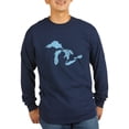thumbnail image 1 of CafePress - Great Lakes Long Sleeve Dark T Shirt - Long Sleeve Dark T-Shirt, 1 of 4