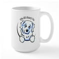 thumbnail image 1 of CafePress - Great Pyrenees IAAM Large Mug - 15 oz Ceramic Large White Novelty Mug, 1 of 6