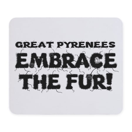 CafePress - Great Pyrenees Mousepad - Non-slip Rubber Mousepad, Gaming Mouse Pad