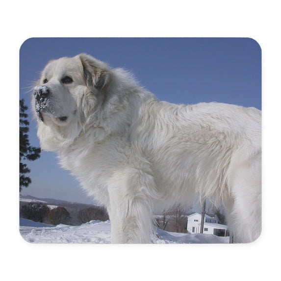 CafePress - Great Pyrenees Mousepad - Non-slip Rubber Mousepad, Gaming Mouse Pad