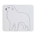 thumbnail image 1 of CafePress - Great Pyrenees Outline Mousepad - Non-slip Rubber Mousepad, Gaming Mouse Pad, 1 of 6