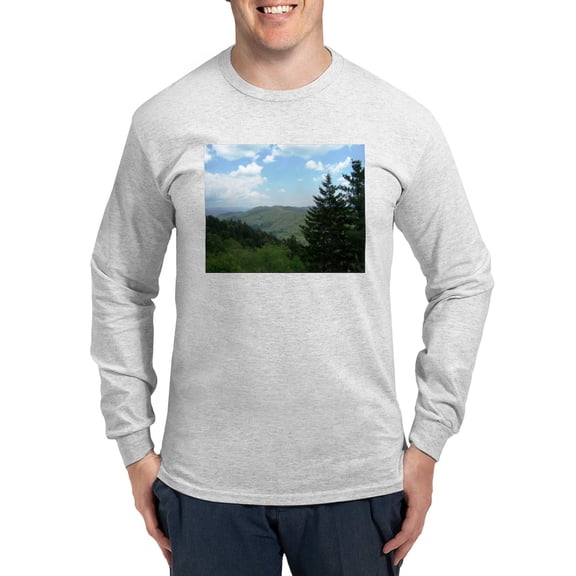CafePress - Great Smokey Mountains Long Sleeve T Shirt - Unisex Cotton Long Sleeve T-Shirt