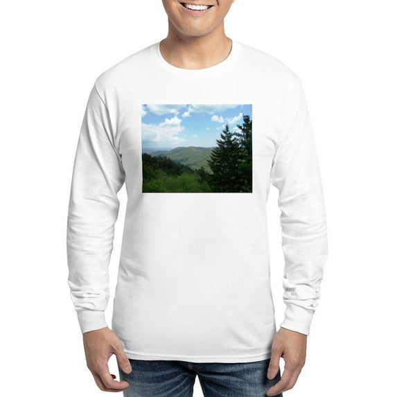 CafePress - Great Smokey Mountains Long Sleeve T Shirt - Unisex Cotton Long Sleeve T-Shirt