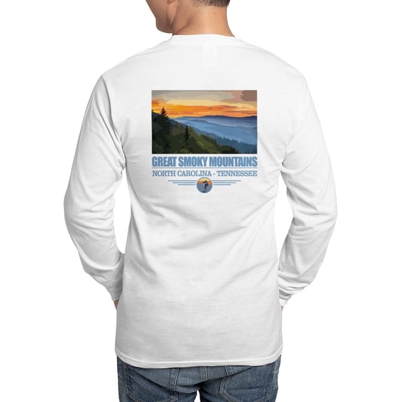 CafePress - Great Smoky Mountains Long Sleeve T Shirt - Unisex Cotton Long Sleeve T-Shirt