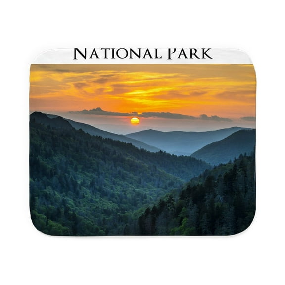 CafePress - Great Smoky Mountains National Park Sherpa Fleece - Sherpa Fleece Throw Blanket 60" x 50"