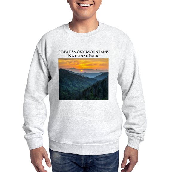 CafePress - Great Smoky Mountains National Park Sweatshirt - Crew Neck Sweatshirt