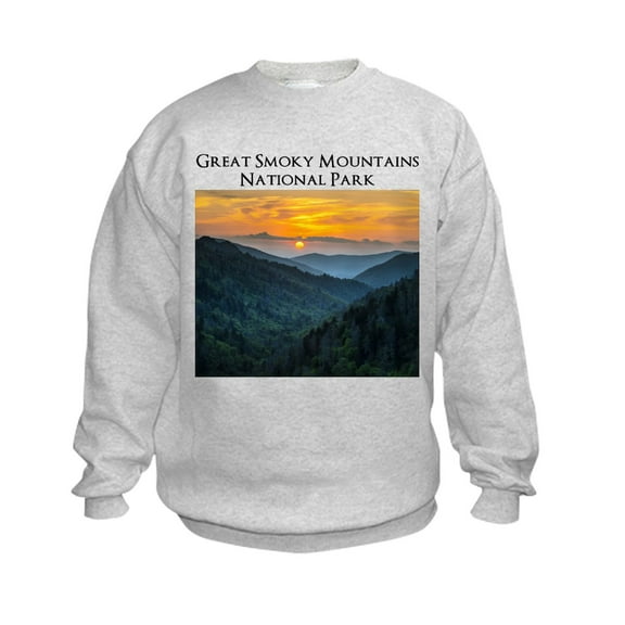 CafePress - Great Smoky Mountains National Park Sweatshirt - Kids Sweatshirt, Youth Crew Neck Sweatshirt