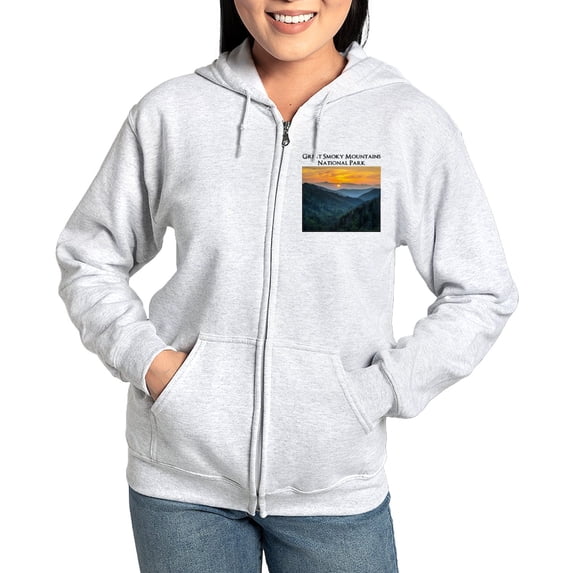 CafePress - Great Smoky Mountains National Park Sweatshirt - Women's Zip Hoodie