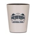 thumbnail image 1 of CafePress - Great Smoky Mountains National Park - White/Black Shot Glass, Unique and Funny Shot Glass, 1 of 2