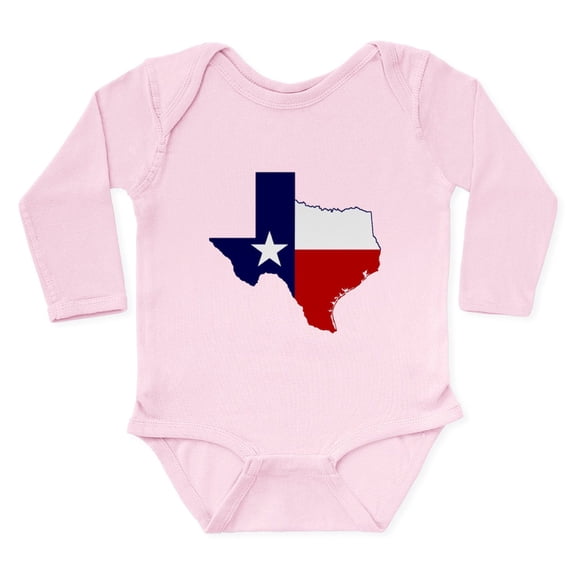CafePress - Great Texas Body Suit - Long Sleeve Cotton Baby Bodysuit