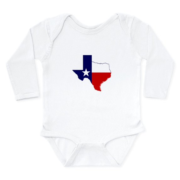 CafePress - Great Texas Long Sleeve Infant Bodysuit - Long Sleeve Cotton Baby Bodysuit