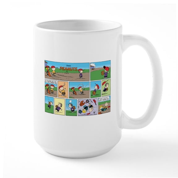 CafePress - Great Throwing Arm Large Mug - 15 oz Ceramic Large White Novelty Mug