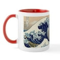 thumbnail image 1 of CafePress - Great Wave Mug - 11 oz Ceramic Mug - Novelty Coffee Tea Cup, 1 of 6