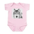 thumbnail image 1 of CafePress - Great White Wolf Infant Bodysuit - Baby Light Bodysuit, Size Newborn - 24 Months, 1 of 4