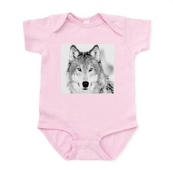 CafePress - Great White Wolf Infant Bodysuit - Baby Light Bodysuit, Size Newborn - 24 Months