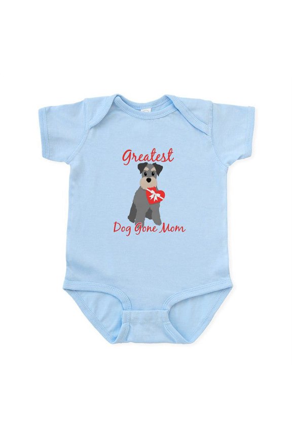 - Greatest Dog Gone Mom Baby Light Bodysuit - Baby Light Bodysuit, Size Newborn - 24 Months