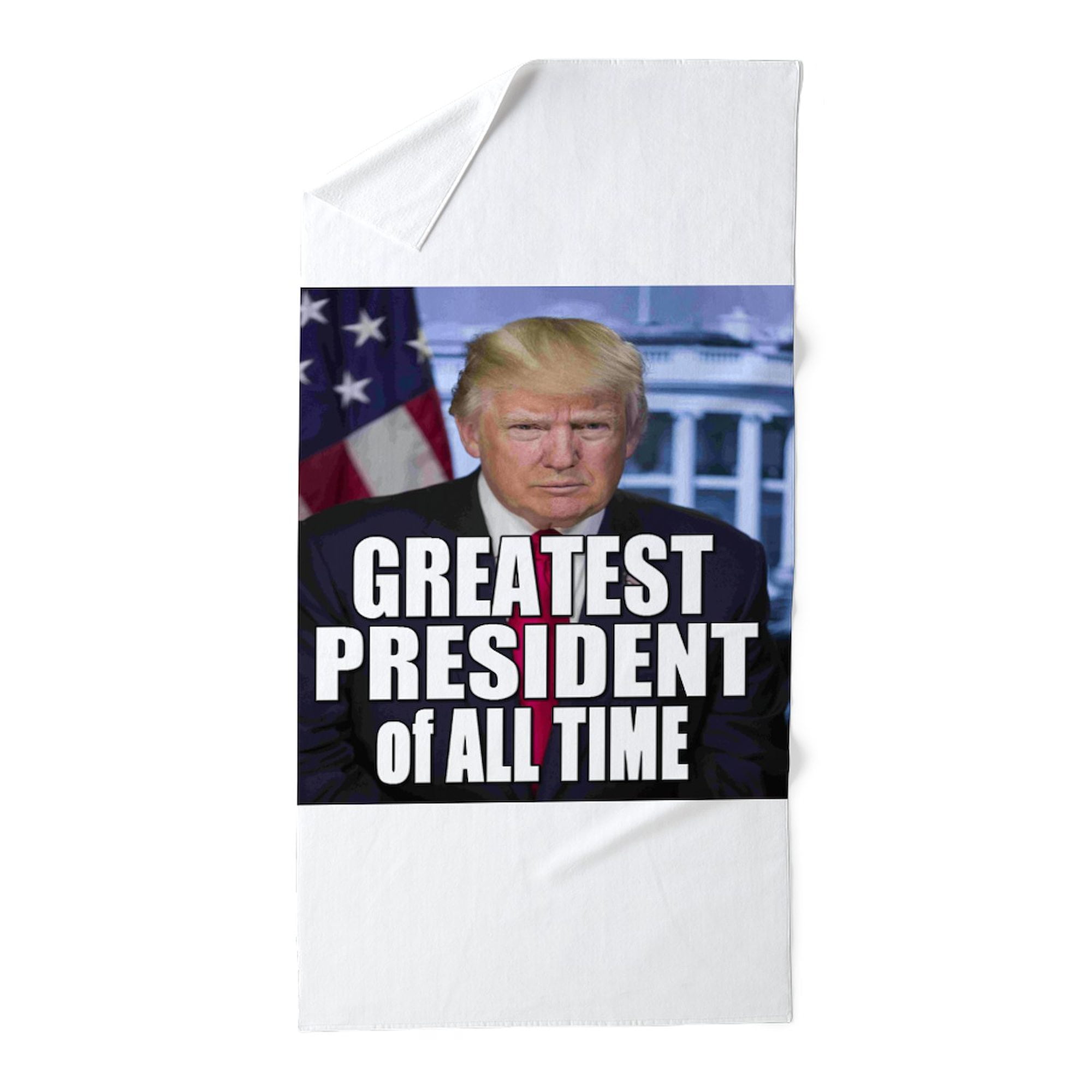 CafePress - Greatest President Of All Time - Large Beach Towel, Soft 30"x60" Towel with Unique Design