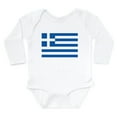 thumbnail image 1 of CafePress - Greece Body Suit - Long Sleeve Cotton Baby Bodysuit, 1 of 4
