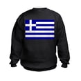 thumbnail image 1 of CafePress - Greece Flag Kids Sweatshirt - Kids Sweatshirt, Youth Crew Neck Sweatshirt, 1 of 4