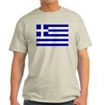 thumbnail image 1 of CafePress - Greece Flag Light T Shirt - Men's Classic Graphic T-Shirt, 1 of 4