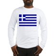 thumbnail image 1 of CafePress - Greece Flag Long Sleeve T Shirt - Unisex Cotton Long Sleeve T-Shirt, 1 of 4
