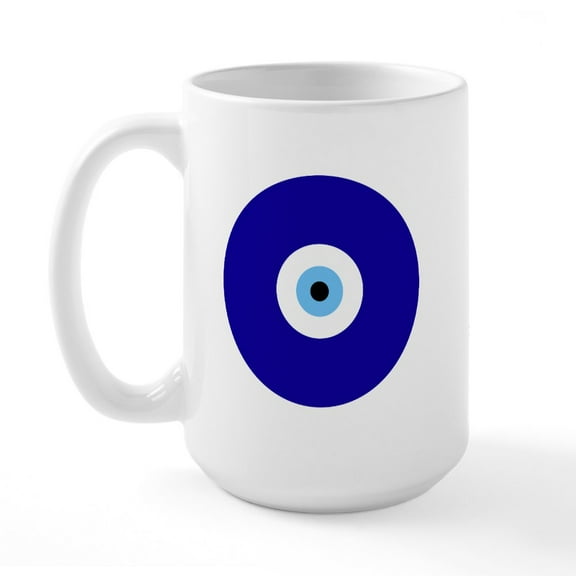 CafePress - Greek Large Mug - 15 oz Ceramic Large White Nolvety Mug