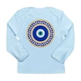 thumbnail image 1 of CafePress - Greek Mati Evil Eye 4 Long Sleeve T Shirt - Long Sleeve Infant T-Shirt, 1 of 2