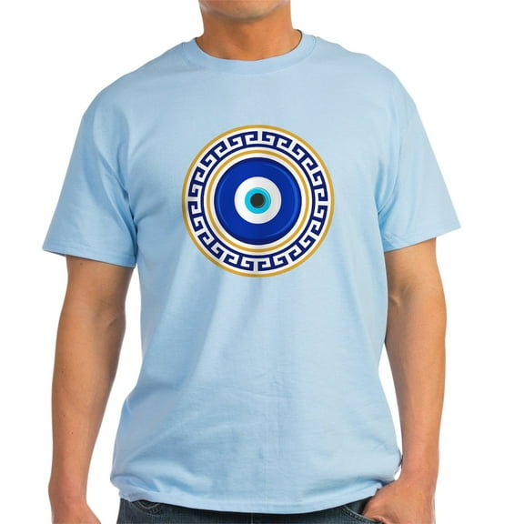 CafePress - Greek Mati Evil Eye 4 Men's Value T Shirt - Men's Classic Graphic T-Shirt
