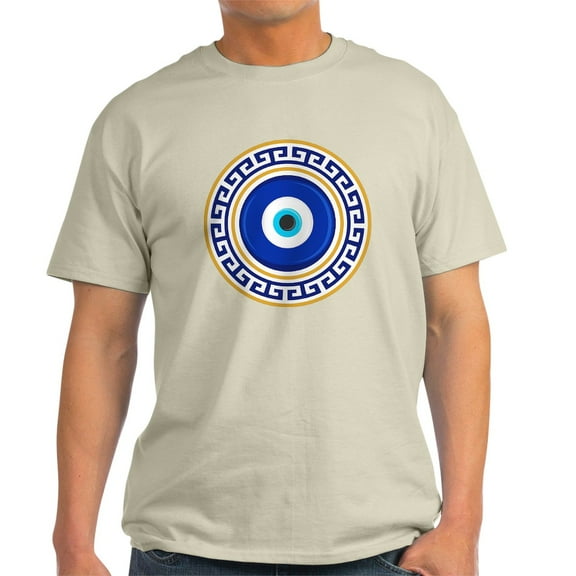 CafePress - Greek Mati Evil Eye 4 Men's Value T Shirt - Men's Classic Graphic T-Shirt