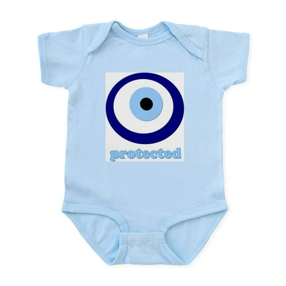 CafePress - Greek Mati Protection Infant Bodysuit - Baby Light Bodysuit, Size Newborn - 24 Months