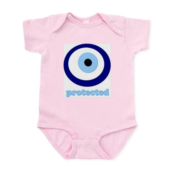 CafePress - Greek Mati Protection Infant Bodysuit - Baby Light Bodysuit, Size Newborn - 24 Months