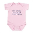thumbnail image 1 of CafePress - Greeks Invented Everything Infant Bodysuit - Baby Light Bodysuit, Size Newborn - 24 Months, 1 of 4