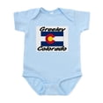 thumbnail image 1 of CafePress - Greeley Colorado Infant Bodysuit - Baby Light Bodysuit, Size Newborn - 24 Months, 1 of 4