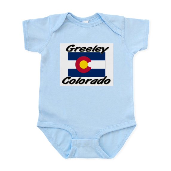 CafePress - Greeley Colorado Infant Bodysuit - Baby Light Bodysuit, Size Newborn - 24 Months