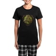 thumbnail image 1 of CafePress - Green Celtic Triquetra Women's Dark Pajamas - Women's Short Sleeve Print T-Shirt and Pants Dark Cotton Pajama Set, 1 of 7
