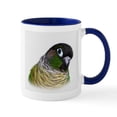 thumbnail image 1 of CafePress - Green Cheek Conure Mugs - 11 oz Ceramic Mug - Novelty Coffee Tea Cup, 1 of 4