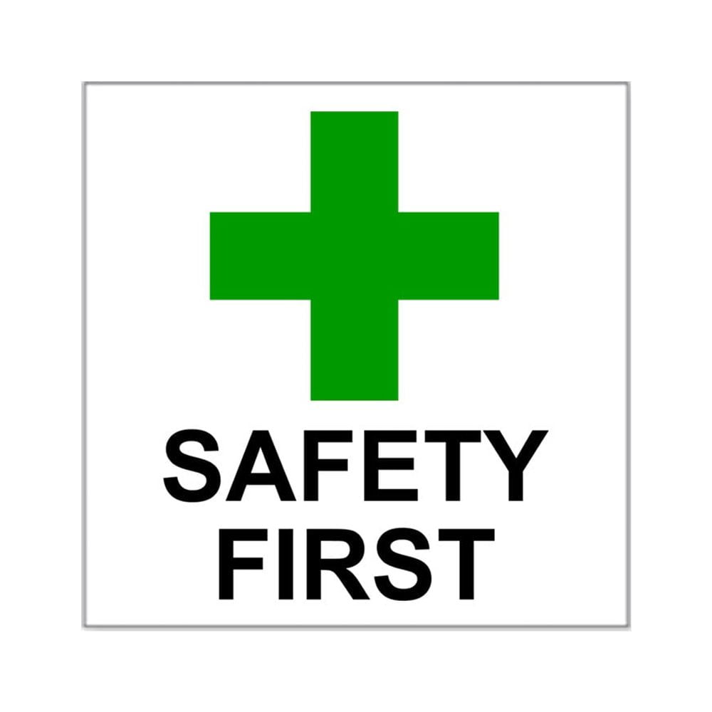 Adhesive Paper Green National Safety Week Helmet Sticker, For Commercial at  Rs 6/piece in Pune