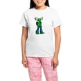 thumbnail image 1 of CafePress - Green Demon Women's Light Pajamas - Women's Short Sleeve Print T-Shirt and Pants Light Cotton Pajama Set, 1 of 7