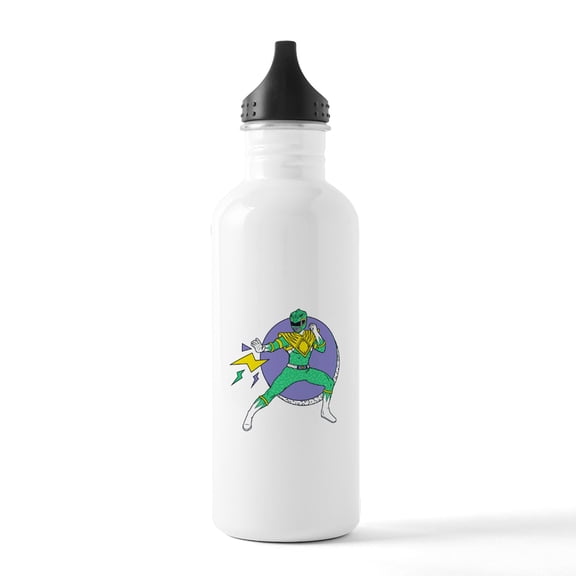 CafePress - Green Ranger Lig - Stainless Steel Water Bottle, Sports Bottle, 1.0L