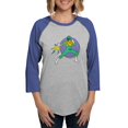 thumbnail image 1 of CafePress - Green Ranger Lightning Bo Women's Baseball T Shirt - Womens Baseball Tee, 1 of 4
