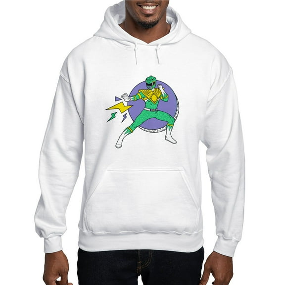 CafePress - Green Ranger Lightning Bol - Pullover Hoodie, Hooded Sweatshirt