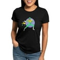 thumbnail image 1 of CafePress - Green Ranger Lightning Bolt Women's Deluxe T Shirt - Womens Tri-blend T-Shirt, 1 of 4