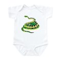 thumbnail image 1 of CafePress - Green Snake Infant Bodysuit - Baby Light Bodysuit, Size Newborn - 24 Months, 1 of 4