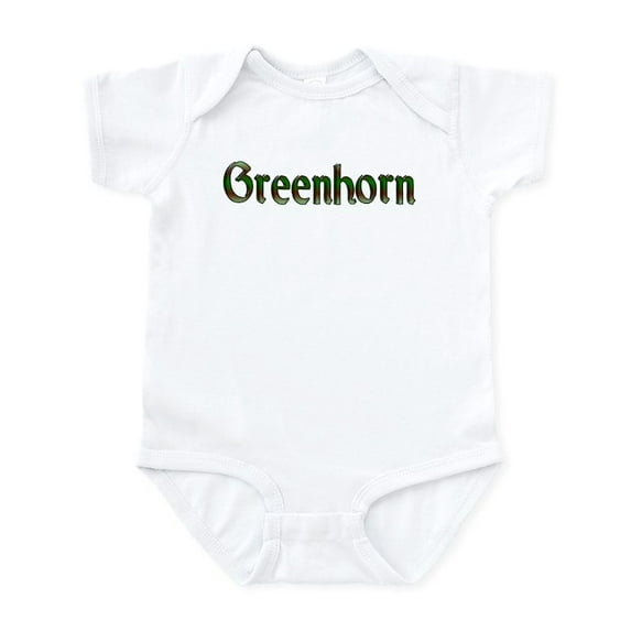 CafePress - Greenhorn Infant Bodysuit - Baby Light Bodysuit, Size Newborn - 24 Months