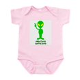 thumbnail image 1 of CafePress - Greetings Earthlings Infant Bodysuit - Baby Light Bodysuit, Size Newborn - 24 Months, 1 of 4