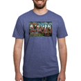thumbnail image 1 of CafePress - Greetings From Austin Texas Men's Deluxe T Shirt - Mens Tri-blend T-Shirt, 1 of 4