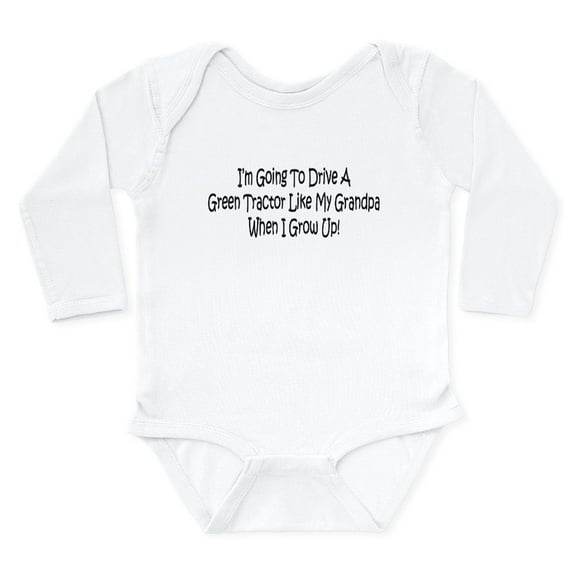 CafePress - Grengrandpab Body Suit - Long Sleeve Cotton Baby Bodysuit